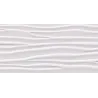Carrelage mur Polar wave white brillo